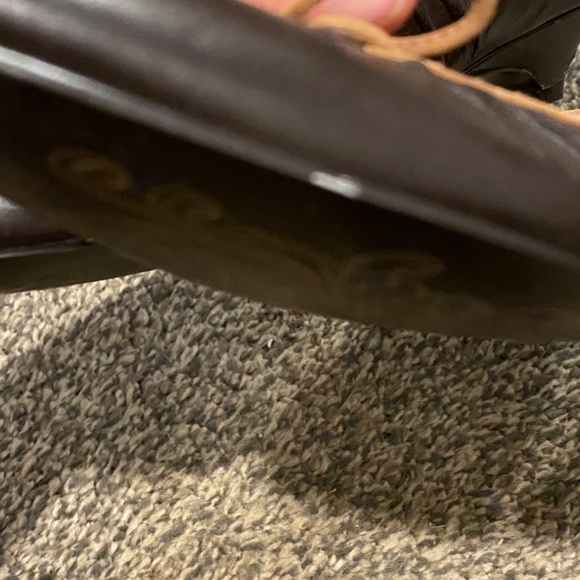 Aldo brown leather retro style kitten heel with pointed toe. Sz 38 - Picture 13 of 16